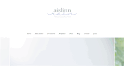 Desktop Screenshot of aislinnrain.com